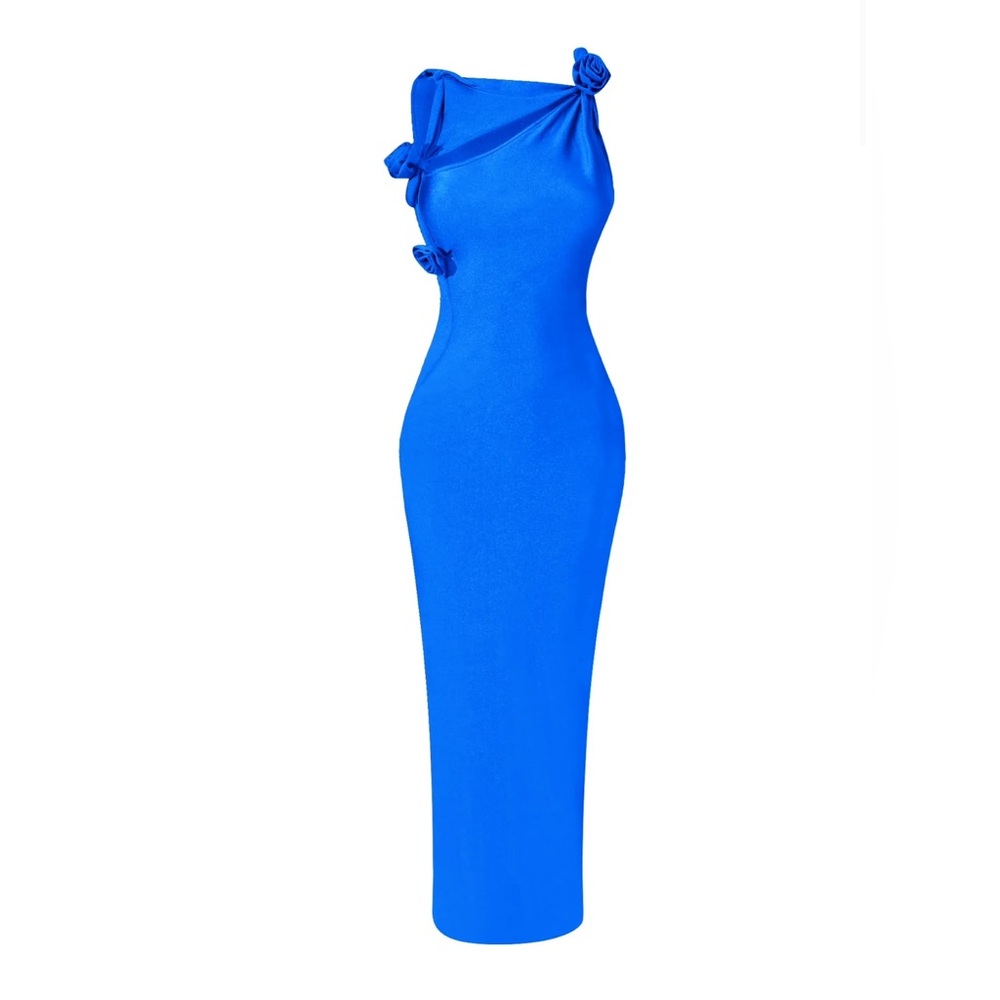 YG Collection Knotted maxi dress